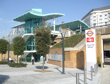 Imperial Wharf Train Station, London